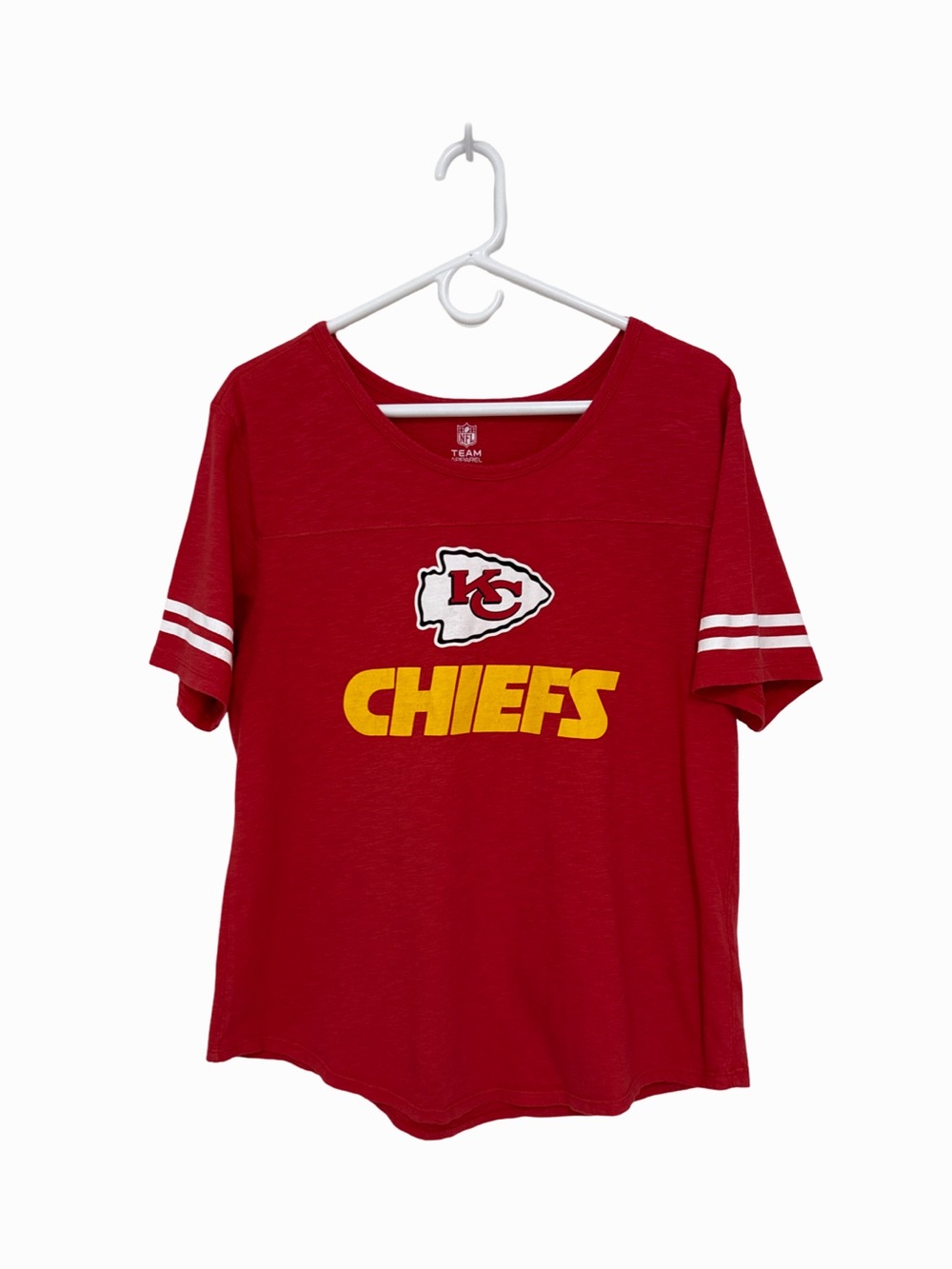 Kansas City Chiefs NFL Graphic Short Sleeve Top Women’s Large